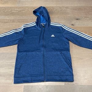 Adidas navy blue hoodie